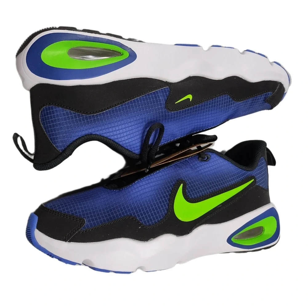Nike Air Max Nova Sneakers Youth US Size 7Y Multi Ripstop Lightweight FN4446-400